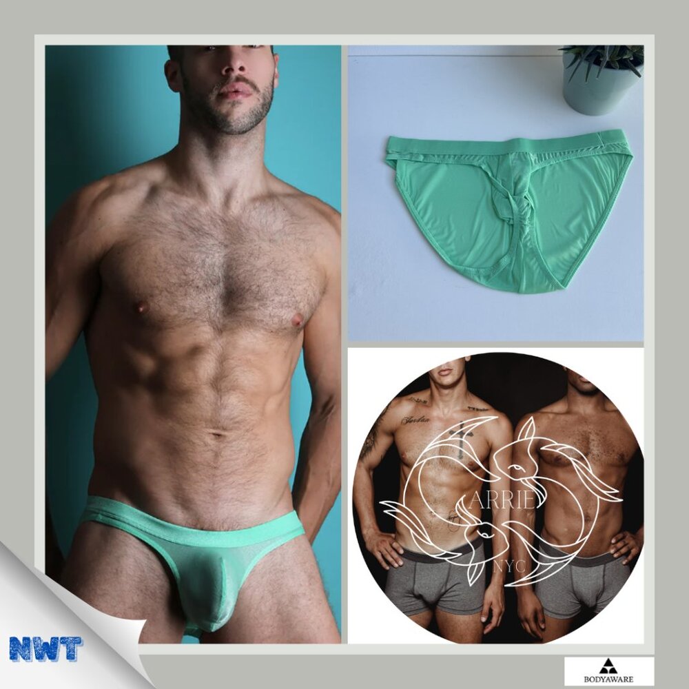 Body Aware - Sweet Thrust Brief - Green (Size M)